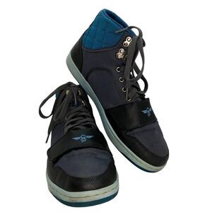 Creative Recreation Mens Pre-owned Two Tone Blue High Top Sneakers - sz. 11 1/2
